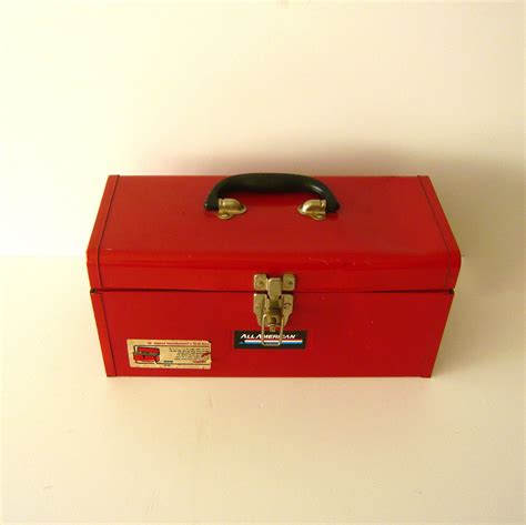 waterloo metal tool box|vintage waterloo tool boxes.